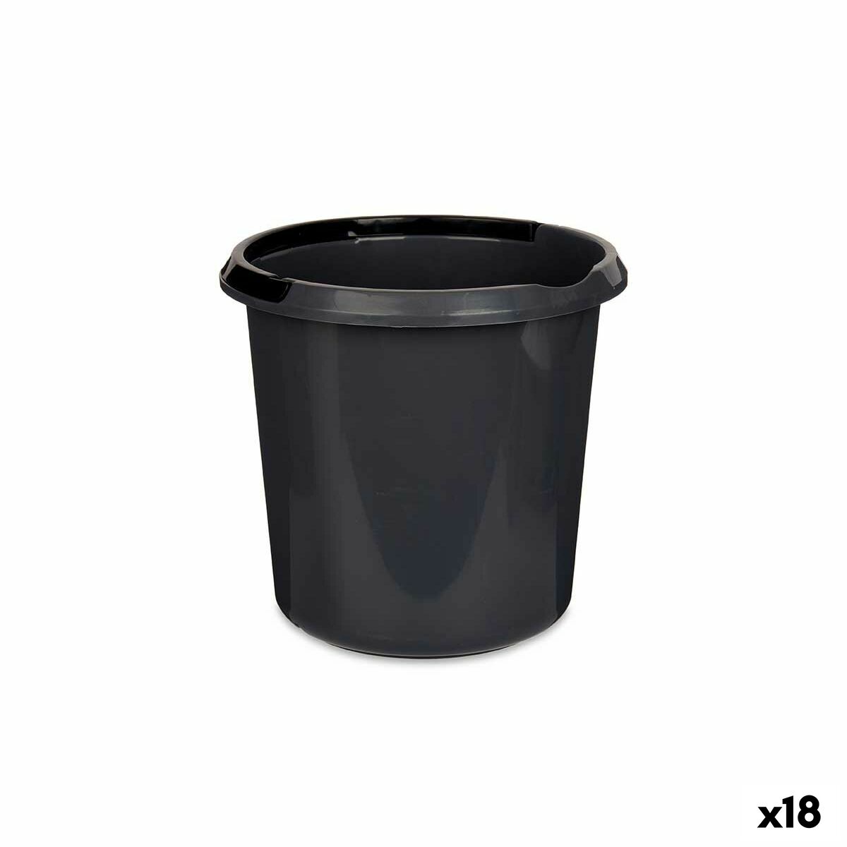 Spann med handtag Grå Antracitgrå 10 L 30 x 28,5 x 30 cm (18 antal) - 3
