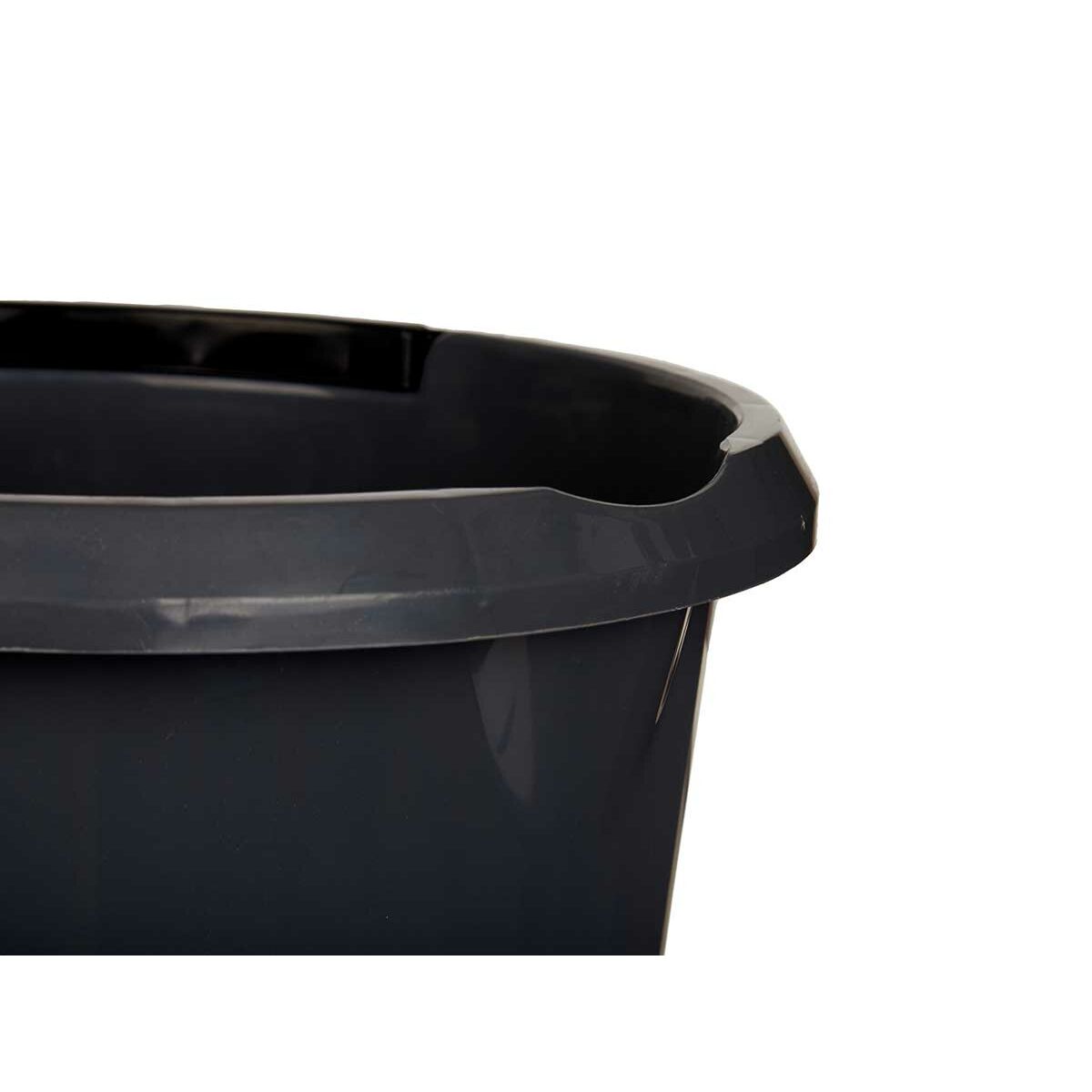 Spann med handtag Grå Antracitgrå 10 L 30 x 28,5 x 30 cm (18 antal) - 4