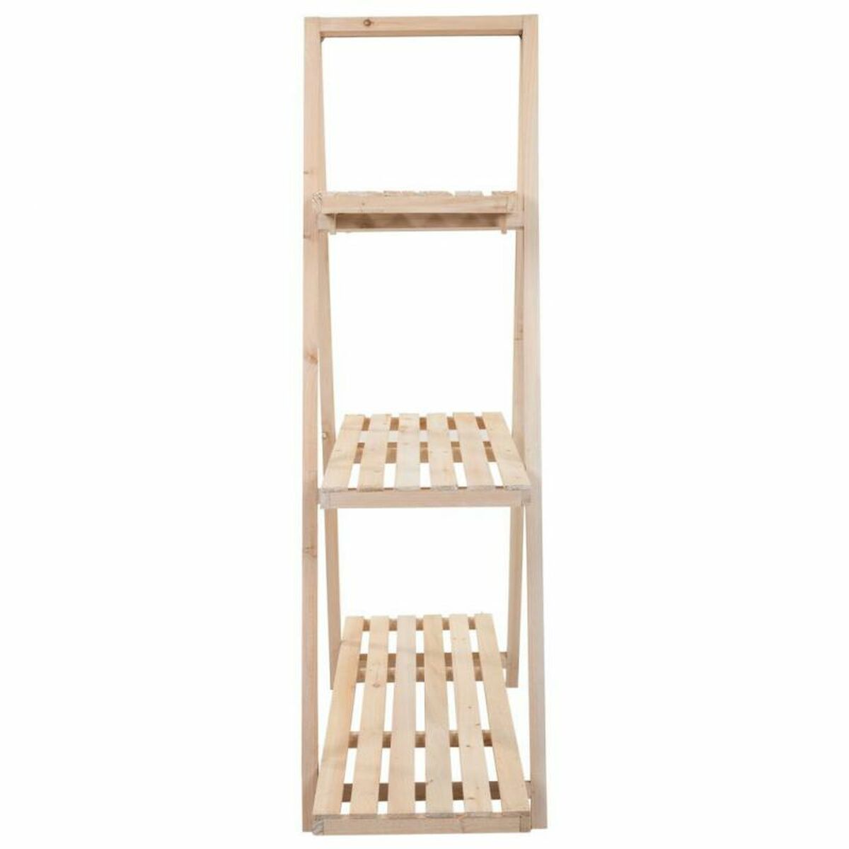 Bordsställ Alexandra House Living Granträ 127 x 38 x 98 cm Bokhylla 3 Hyllor - 3