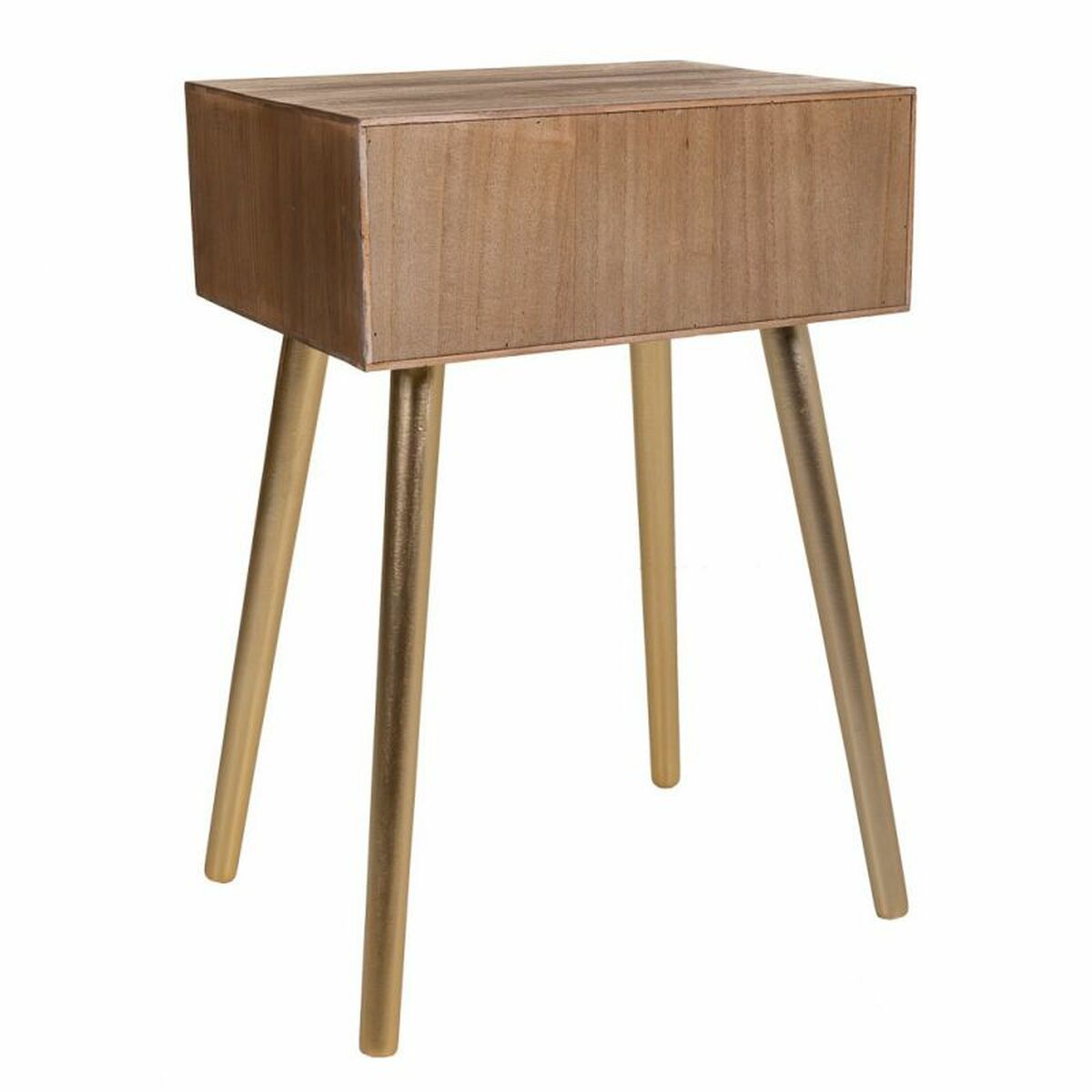 Nattduksbord Alexandra House Living Brun 34 x 67 x 45 cm - 5