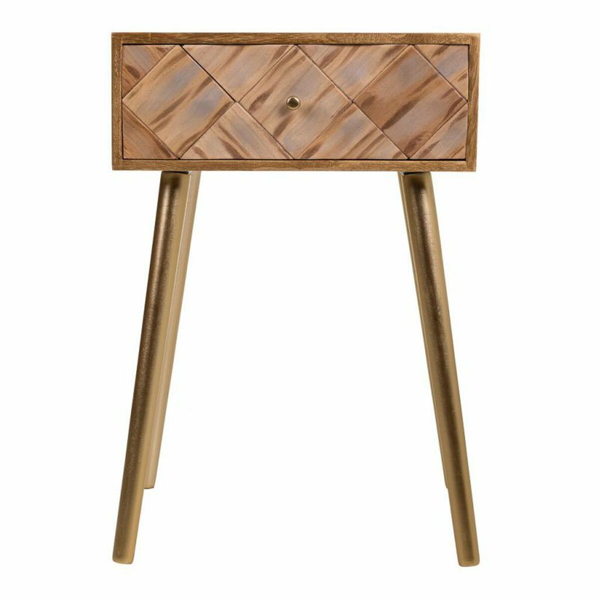 Nattduksbord Alexandra House Living Brun 34 x 67 x 45 cm - 3