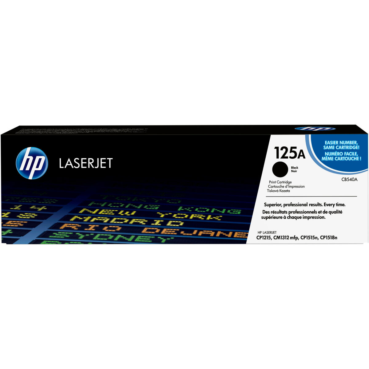 Original Toner HP 125A Svart