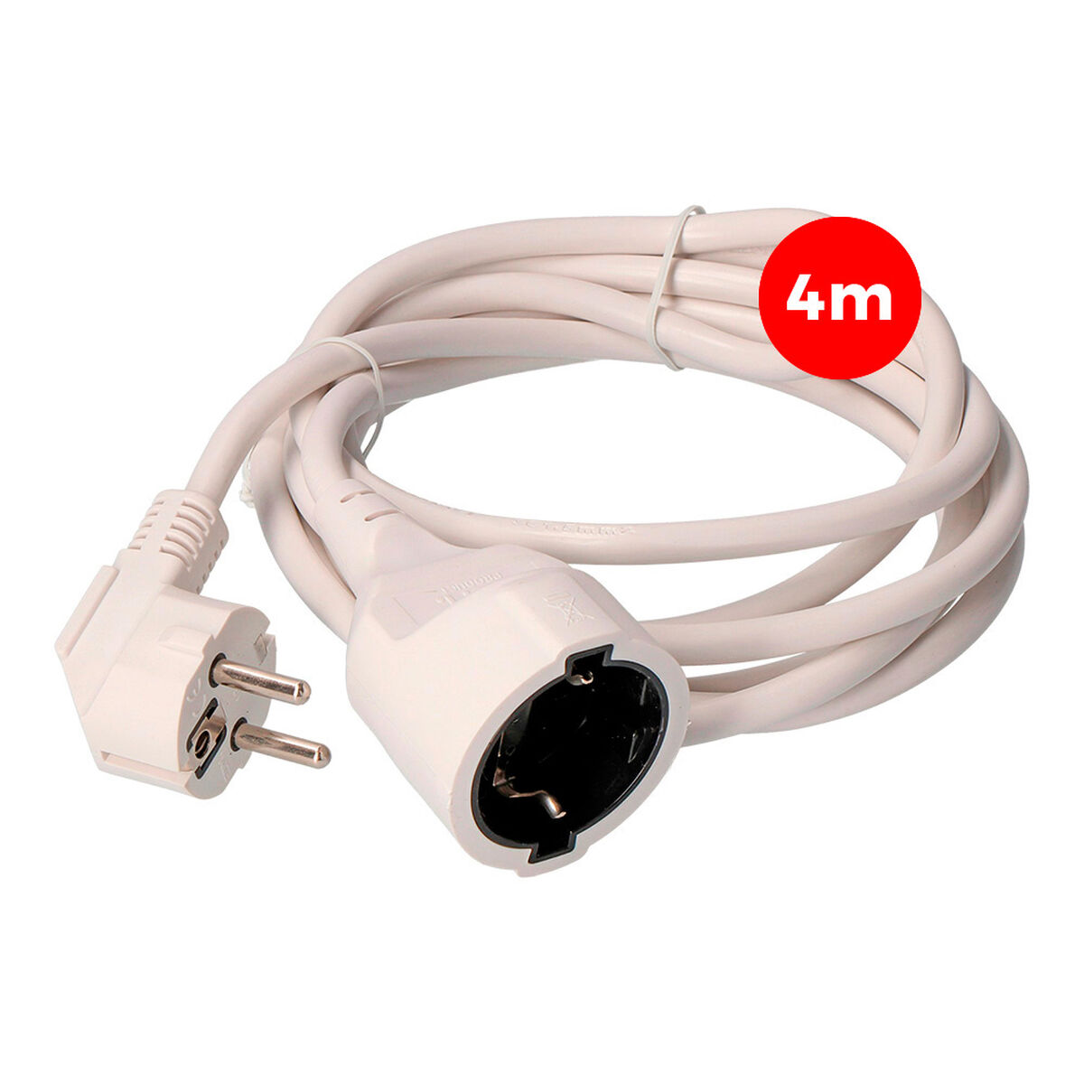 Förlängningssladd EDM 23203 Vit - 2