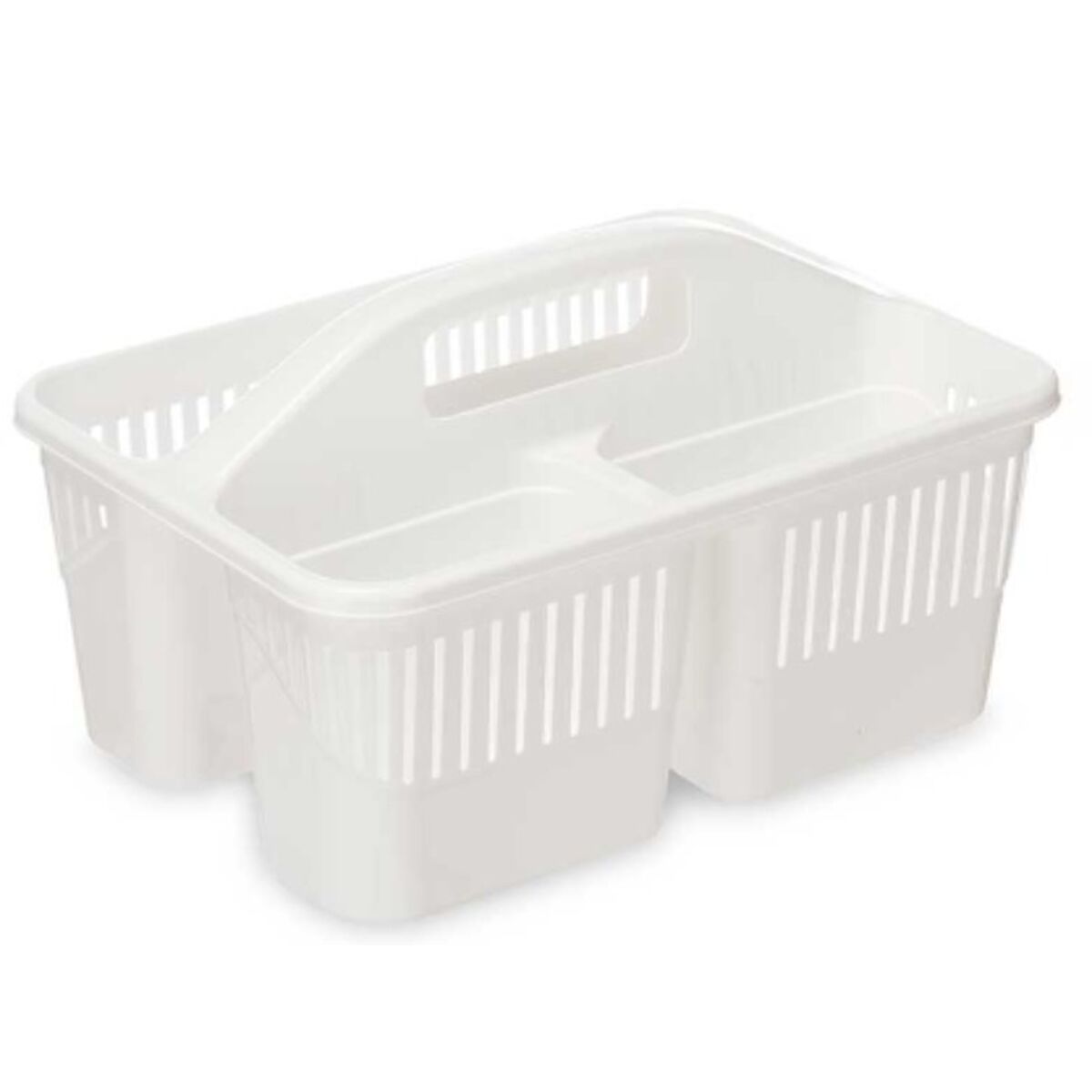 Organiserare Vit Plast 31,3 x 18 x 22 cm Rengörande (12 antal) - 2