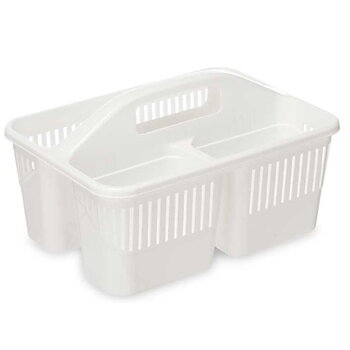 Organiserare Vit Plast 31,3 x 18 x 22 cm Rengörande (12 antal)