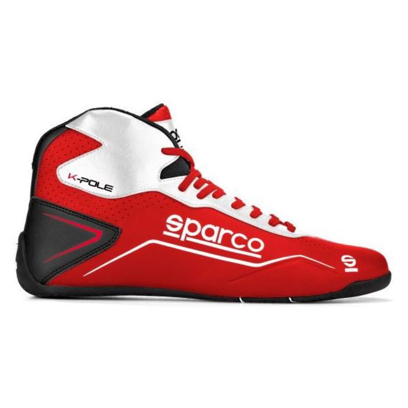 Racing-kängor Sparco Vit Röd - 2