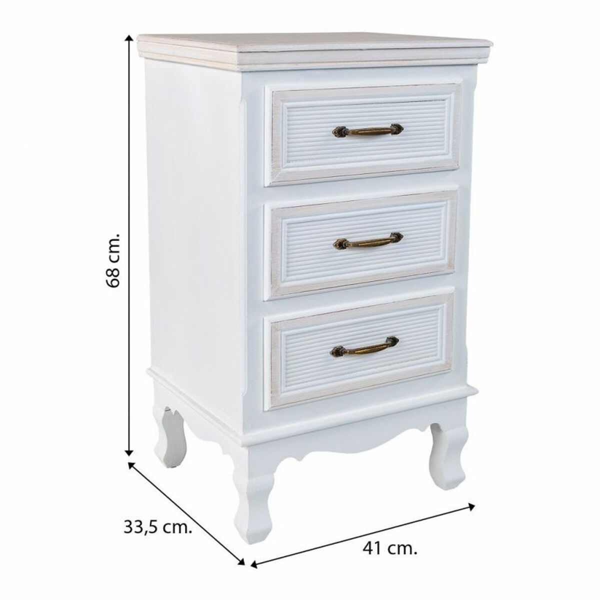 Nattduksbord Alexandra House Living 33 x 68 x 41 cm - 8