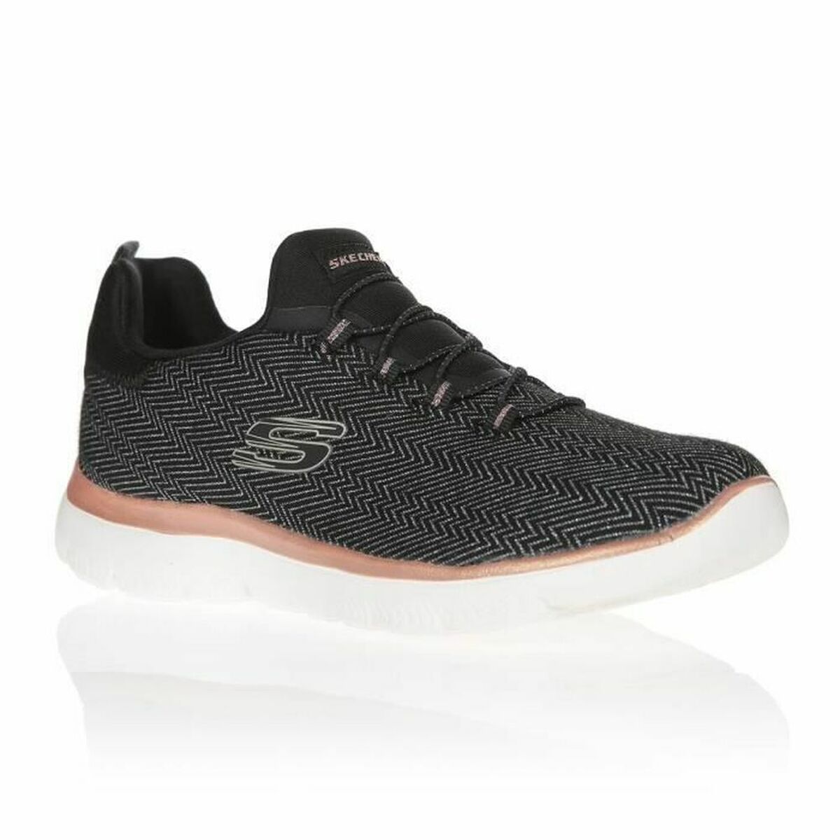Gymnastiksko, Dam Skechers Summits - Dazzling Svart