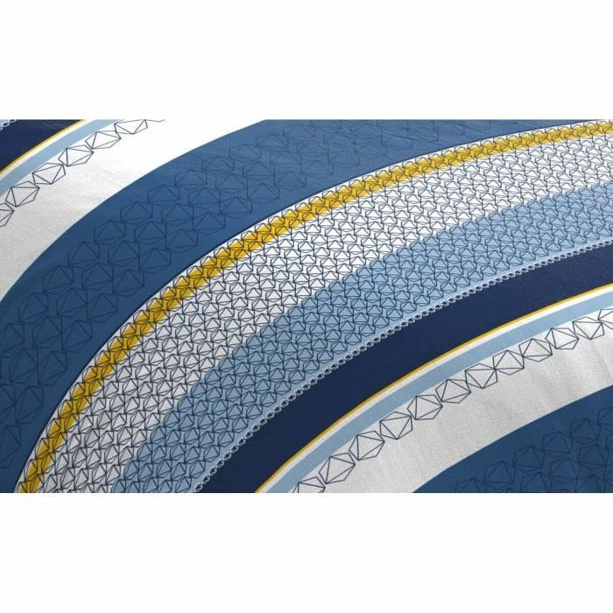 Täckslagsset HOME LINGE PASSION Blå Vit 140 x 200 cm - 3