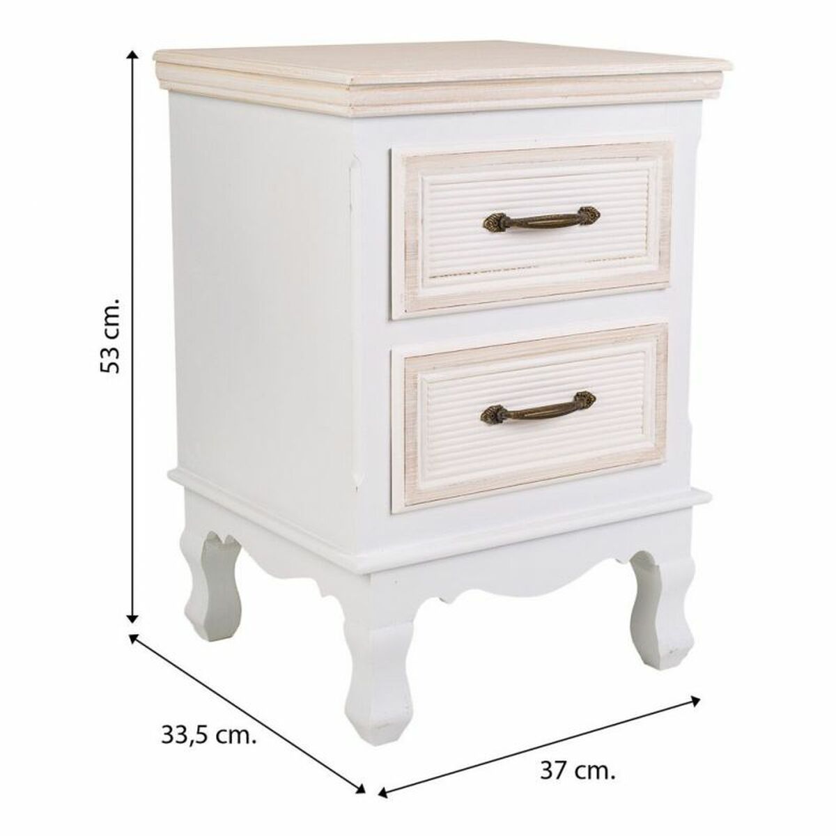 Nattduksbord Alexandra House Living 33 x 53 x 37 cm - 8