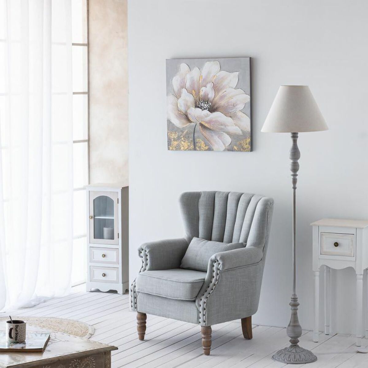 Nattduksbord Alexandra House Living 26 x 72 x 33 cm - 2
