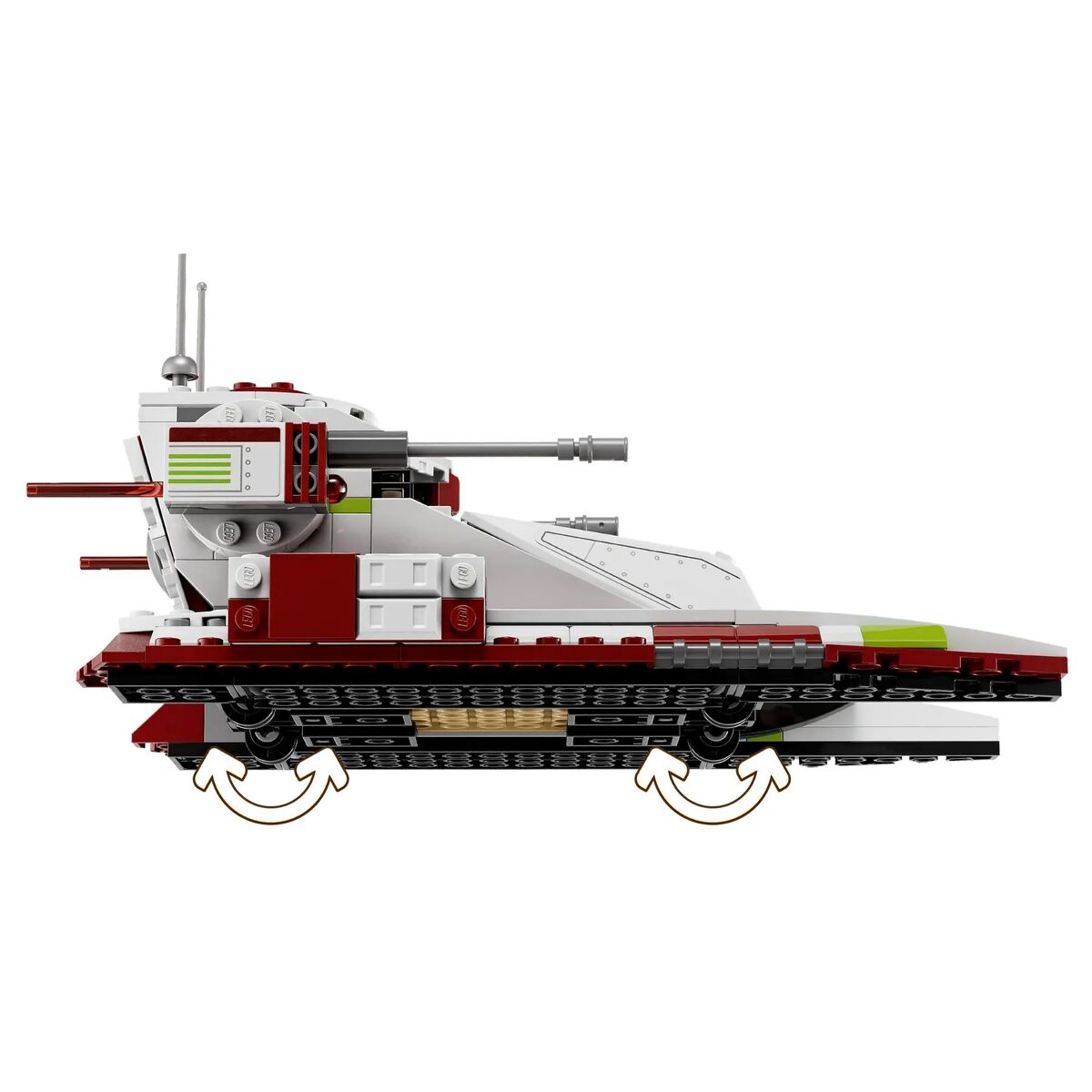 Byggsats Lego TANQUE DE COMBATE DE LA REPUBLICA - 5