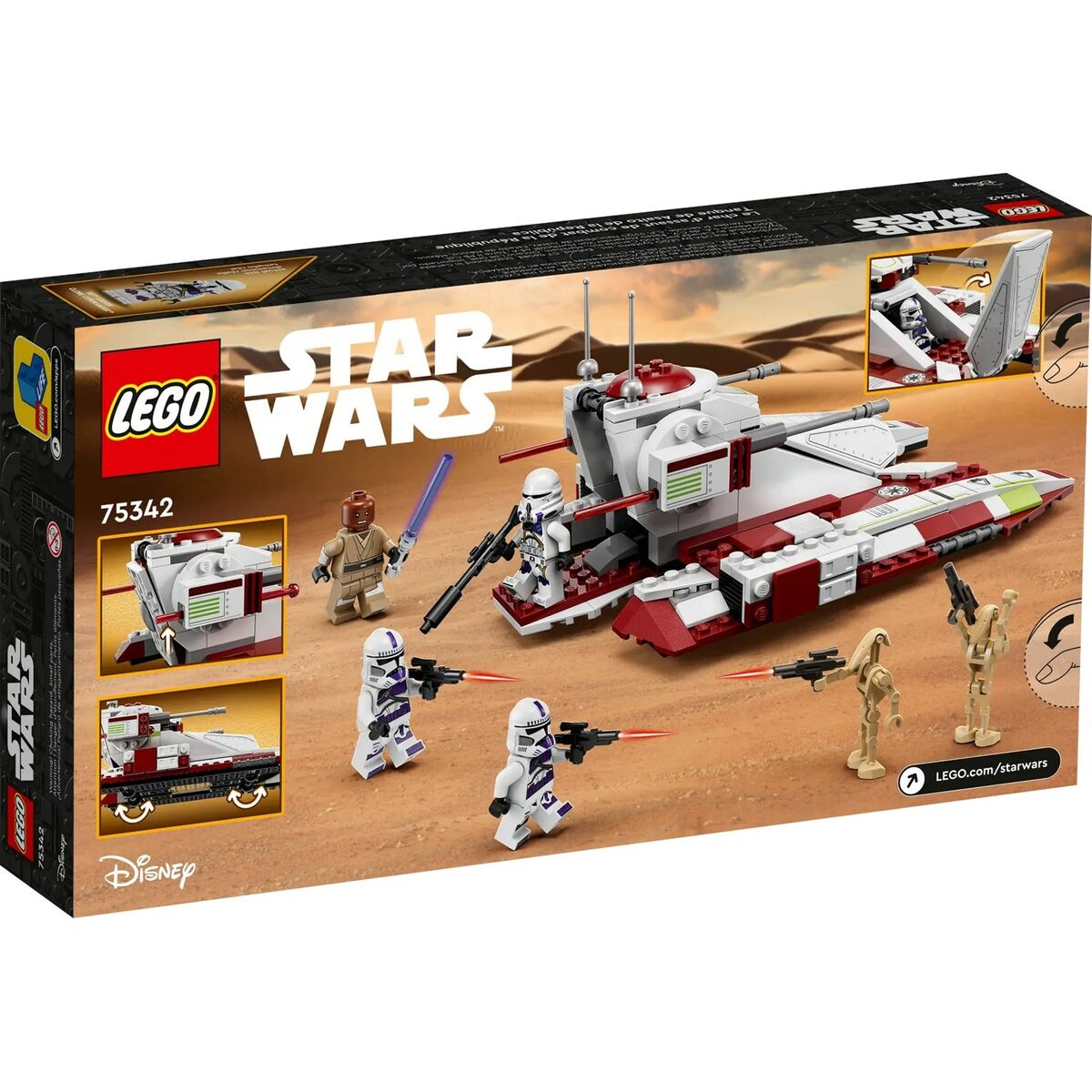 Byggsats Lego TANQUE DE COMBATE DE LA REPUBLICA - 2