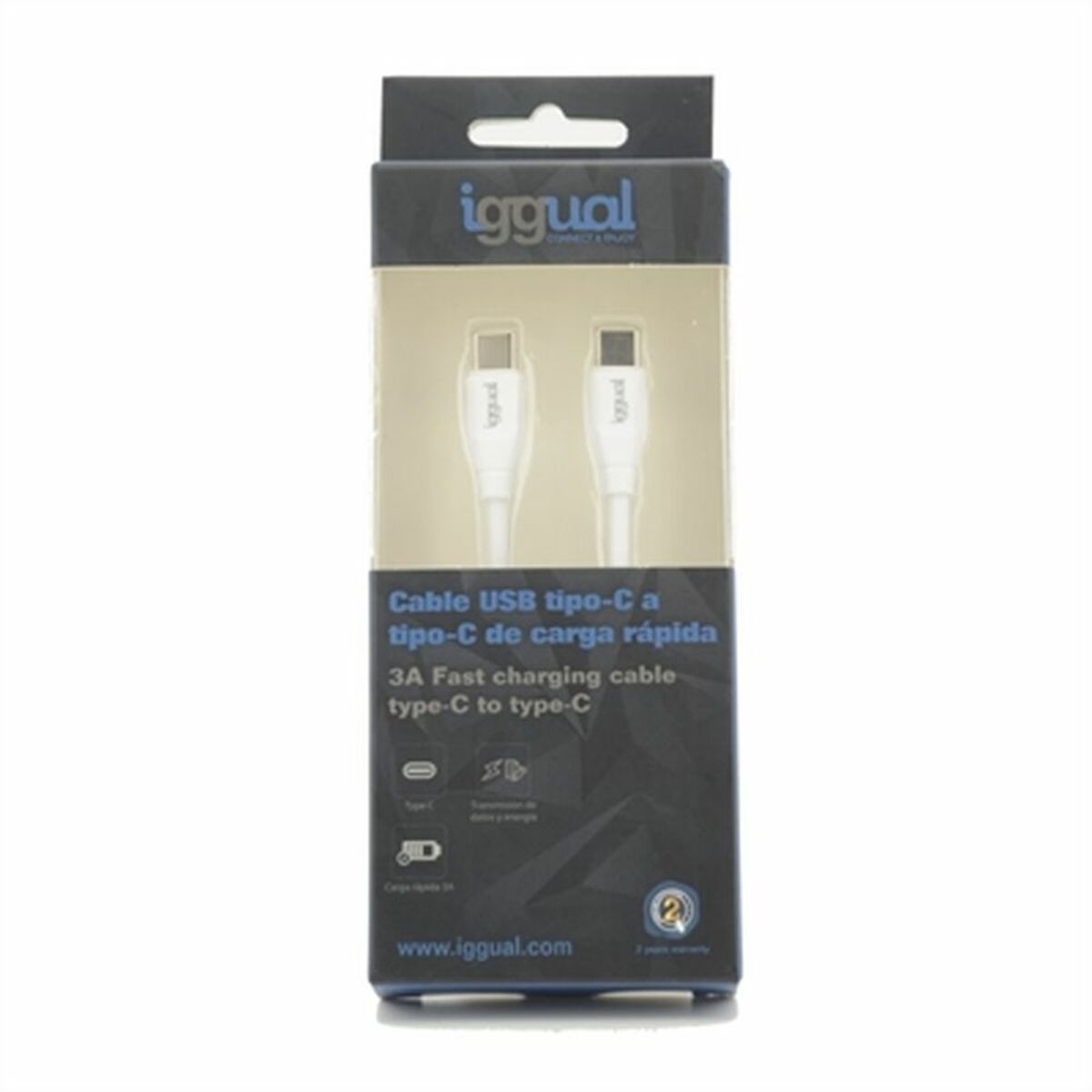 Väggladdare iggual IGG317365 - 2