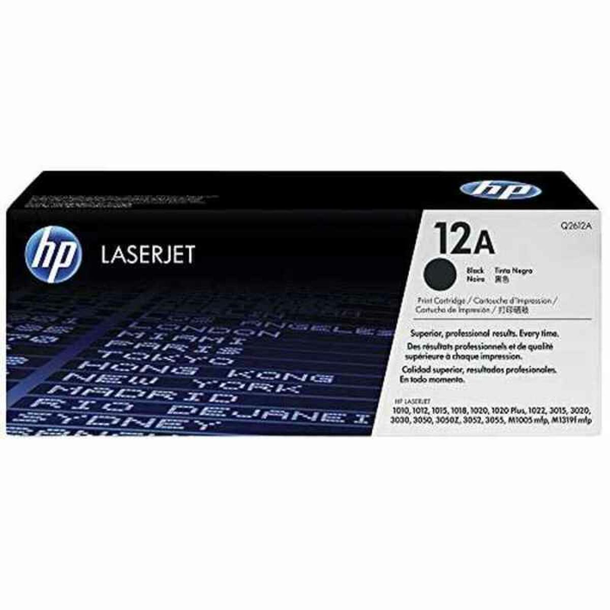 Original Toner HP 12A Svart - 2