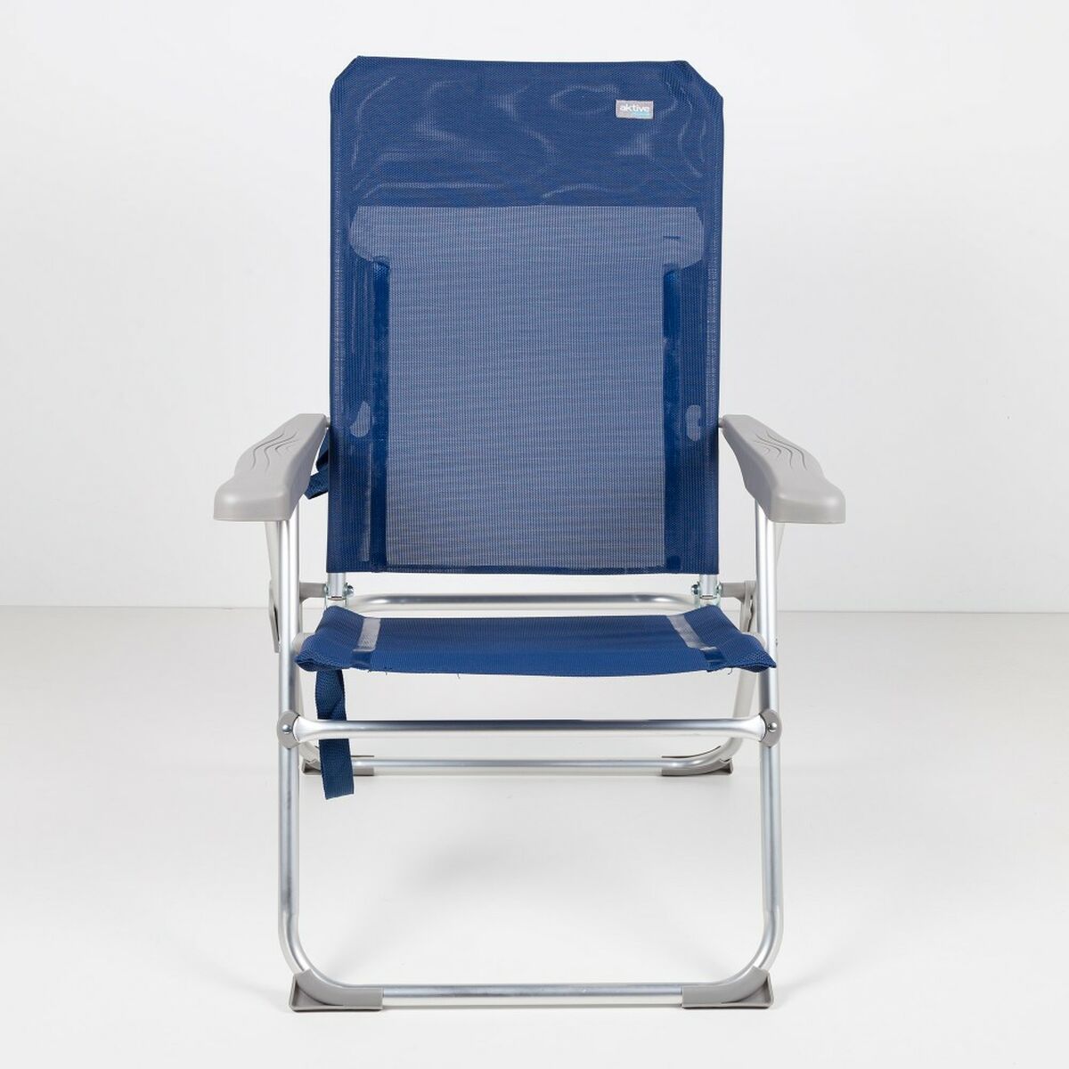 Strandstol Aktive Marinblå 47 x 94 x 60 cm (4 antal) - 6