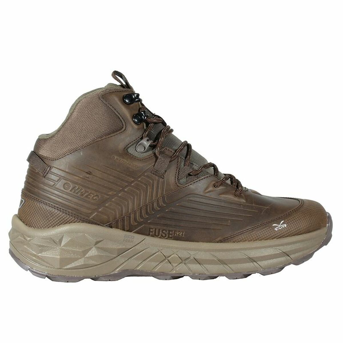 Vandring stövlar Hi-Tec Geo Fuse Trek Mid Brun