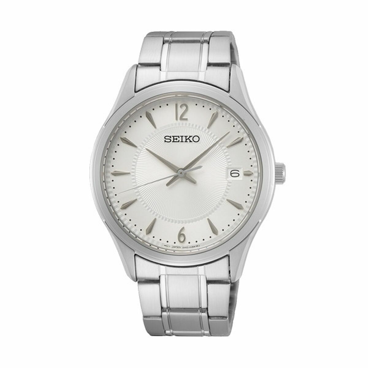 Herrklocka Seiko SUR417P1 Grå Silvrig (Grå) (Silvrig)