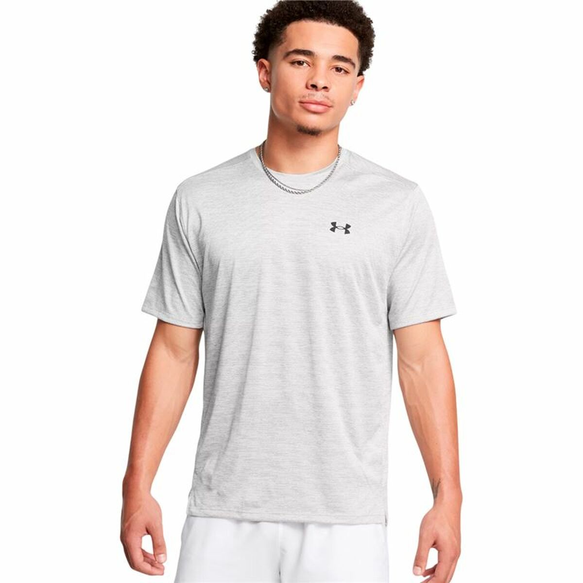 T-shirt med kortärm Herr Under Armour Tech Vent Ss Ljusgrå