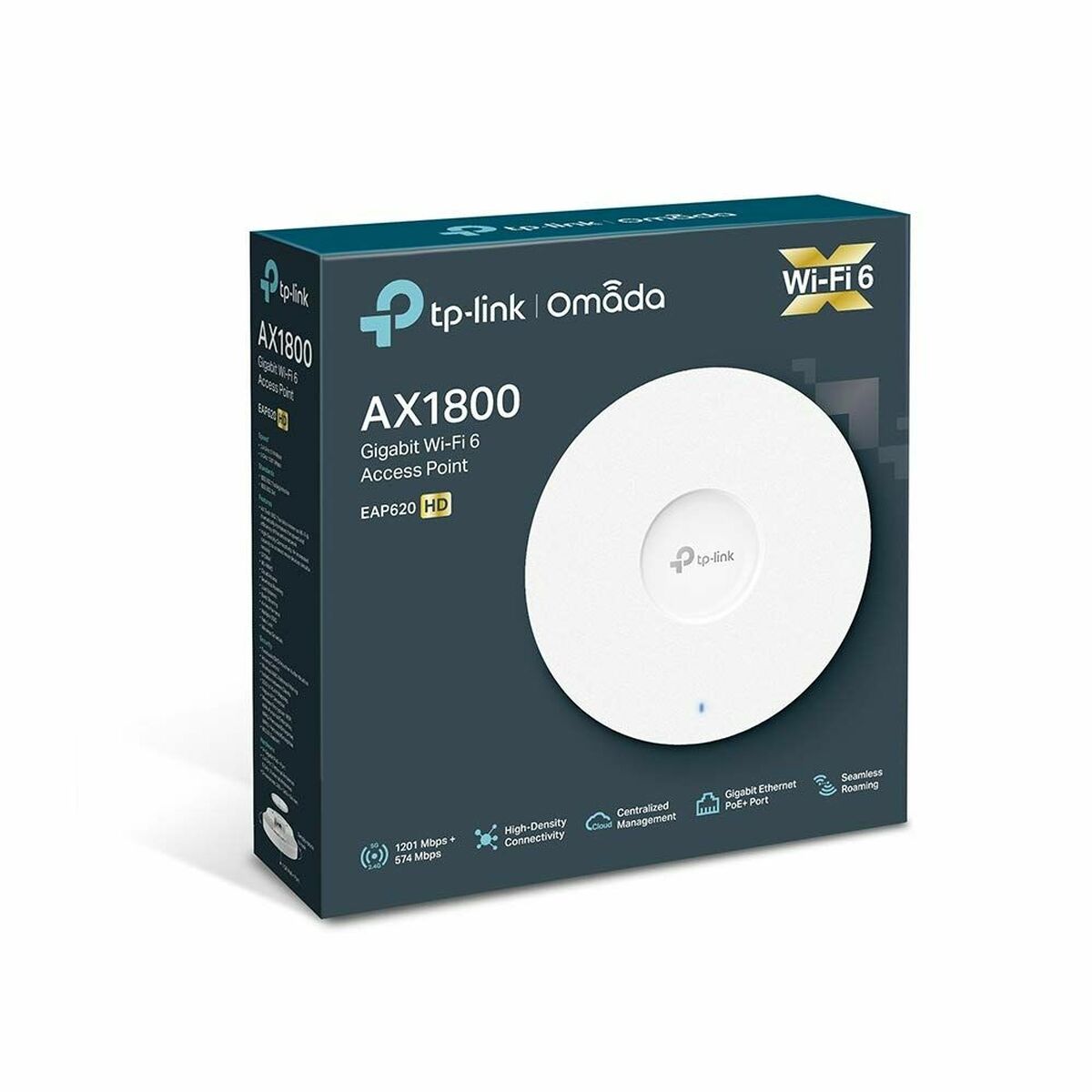 Anslutningspunkt TP-Link EAP620 HD            1,76 Gbit/s Gigabit Ethernet Vit - 4