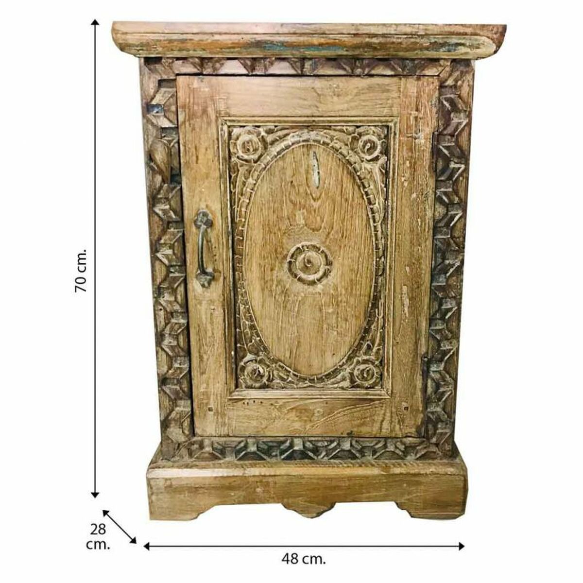 Nattduksbord Alexandra House Living 28 x 70 x 48 cm - 4