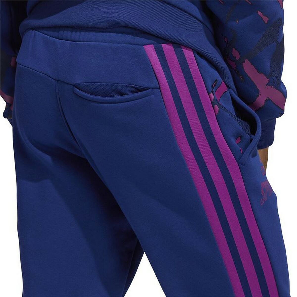 Långa träningsbyxor Adidas Reverse Retro Future Icons Blå Män - 2