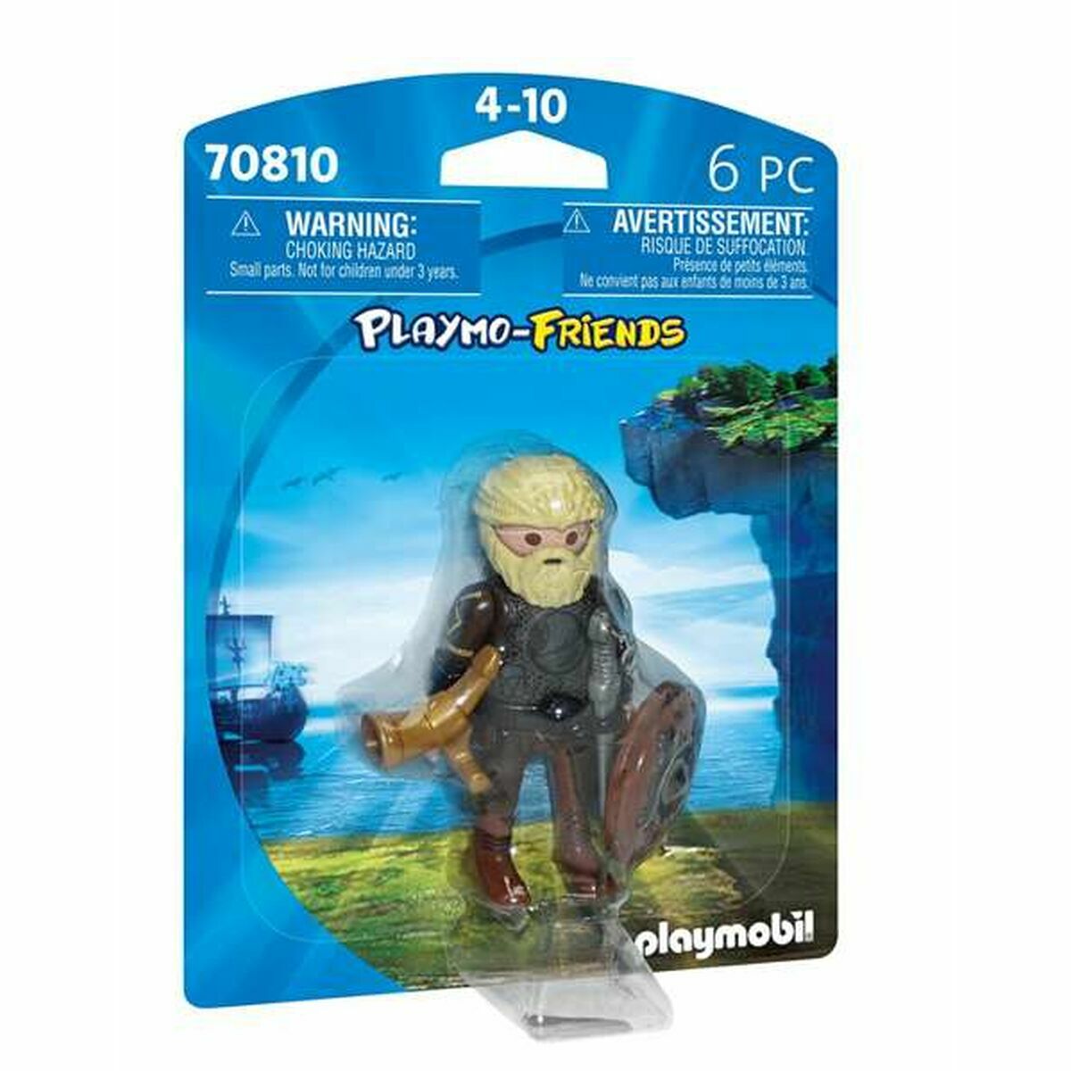 Ledad figur Playmobil Playmo-Friends 70810 Viking (6 pcs)