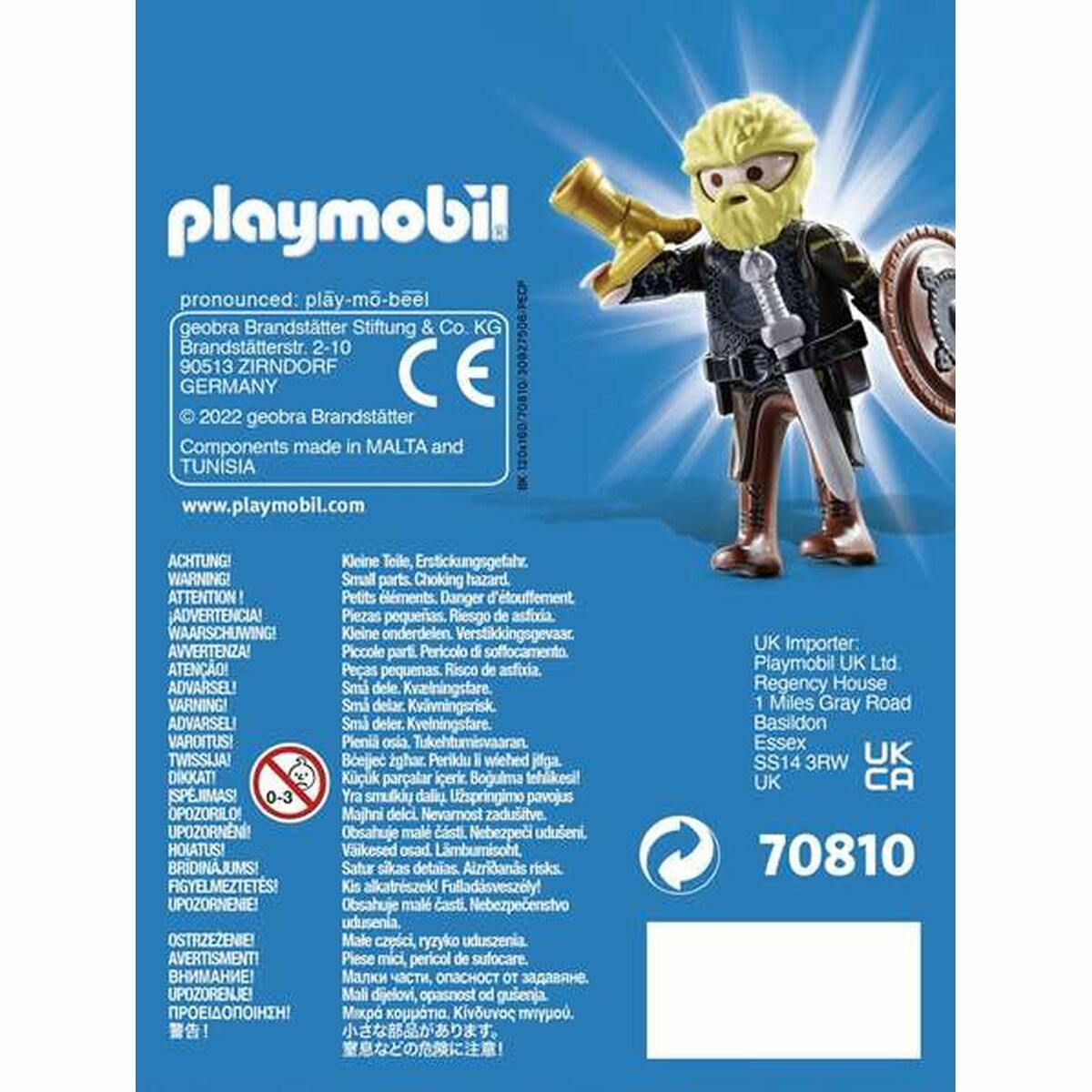 Ledad figur Playmobil Playmo-Friends 70810 Viking (6 pcs) - 2