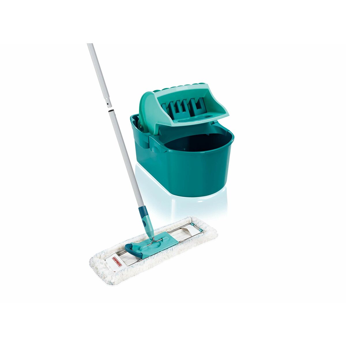 Mop with Bucket Leifheit Blå Plast Sammansatt 8 L - 3