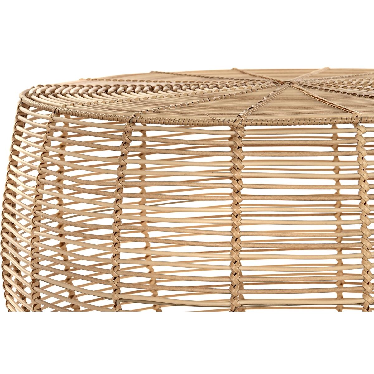 Soffbord DKD Home Decor Naturell Metall polypropen 70 x 70 x 38 cm - 3