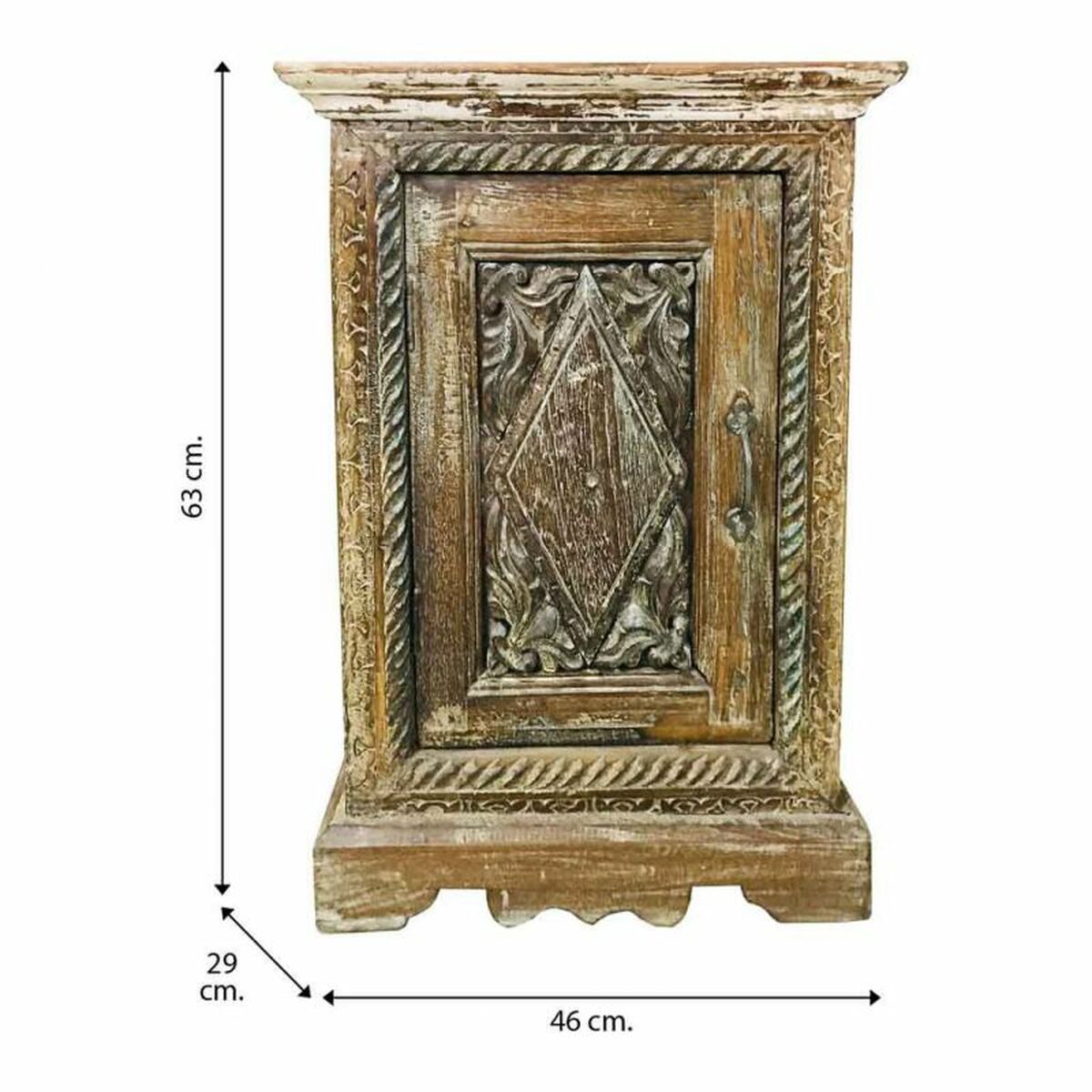 Nattduksbord Alexandra House Living 29 x 63 x 46 cm - 4