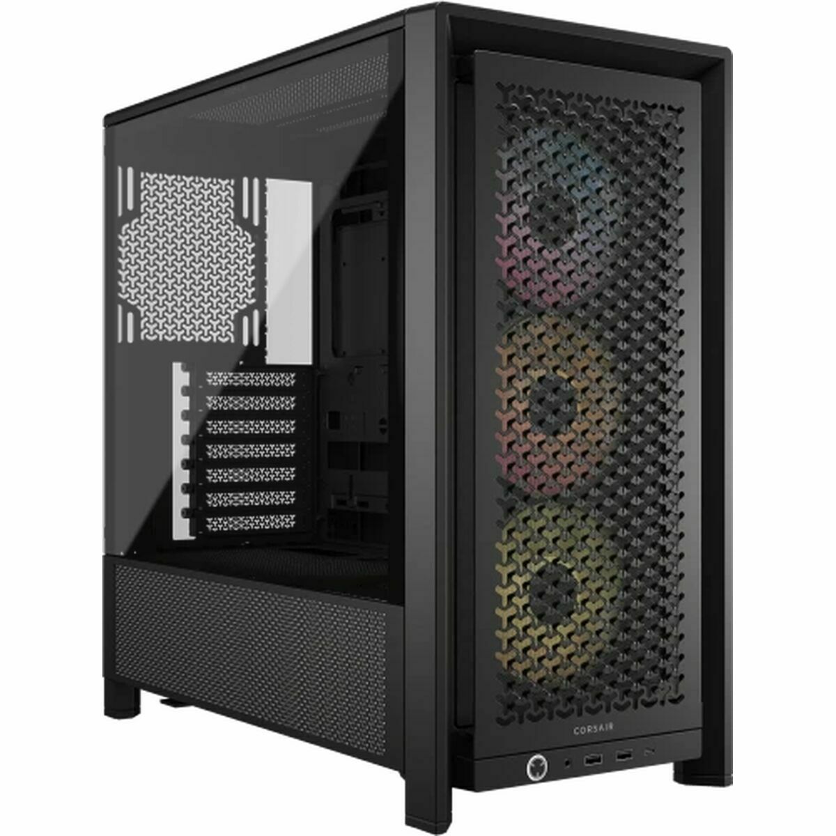 ATX Semitorn Corsair FRAME 4000D RS ARGB Svart Multicolour