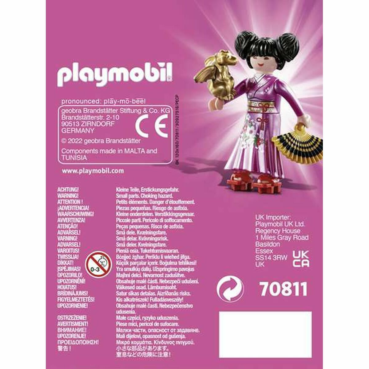 Ledad figur Playmobil Playmo-Friends 70811 Japanska Prinsessa (7 pcs) - 6