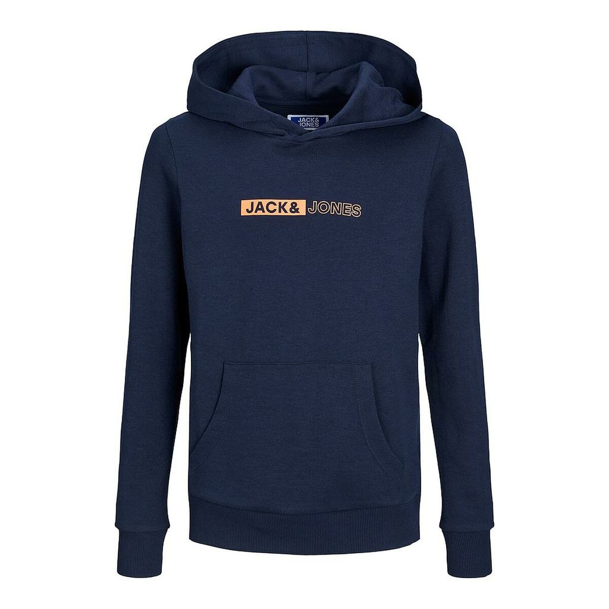 Träningsoverall barn Jack & Jones JJNEO HOOD JNR 12225210  Marinblå - 5