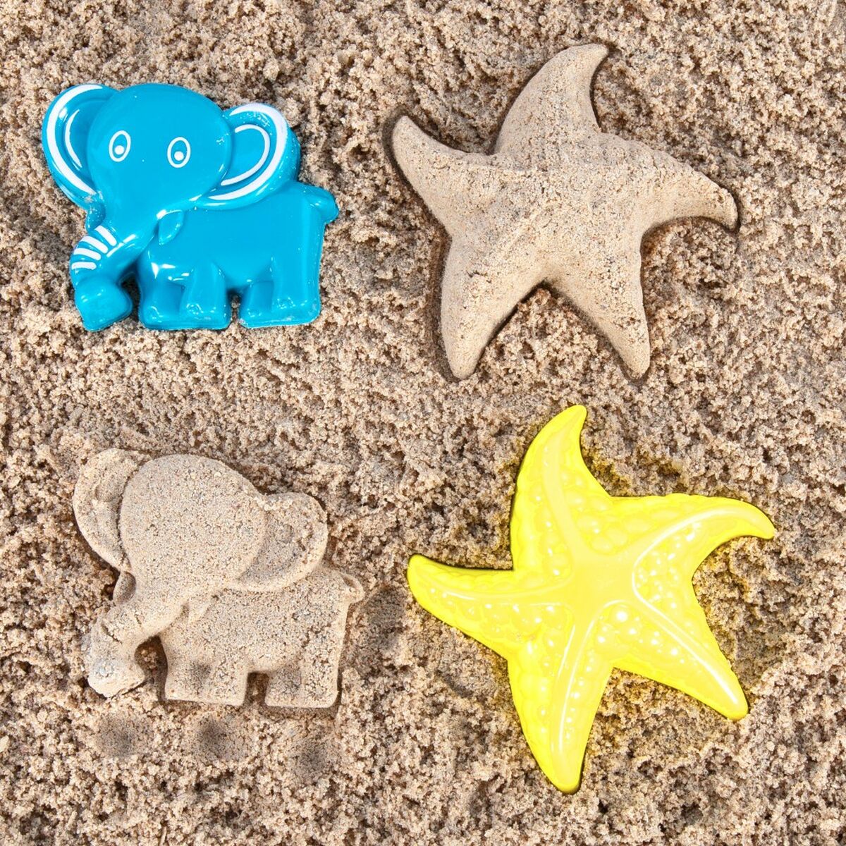 Strandleksaker set Colorbaby 40 x 22 x 20 cm (4 antal) - 13