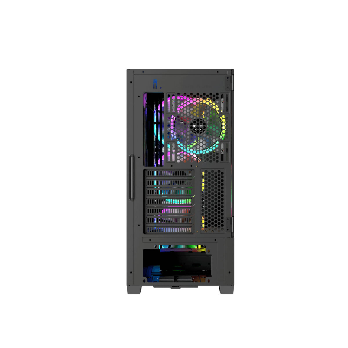 ATX Semitorn Nfortec NF-CS-DRACOX-B Svart - 7