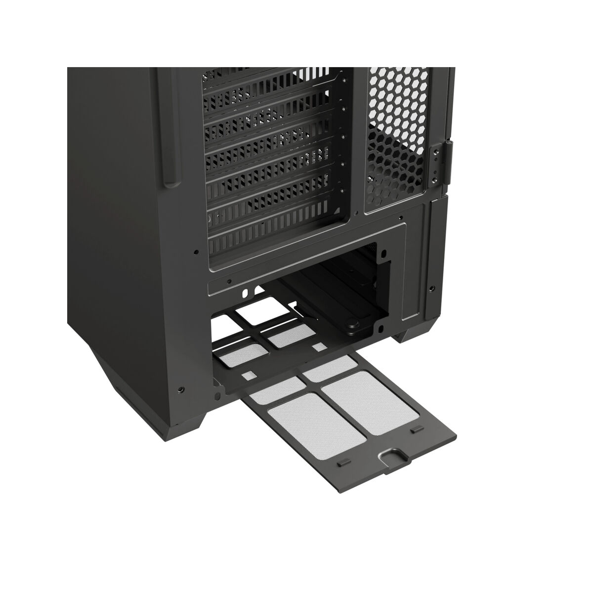 ATX Semitorn Nfortec NF-CS-DRACOX-B Svart - 6