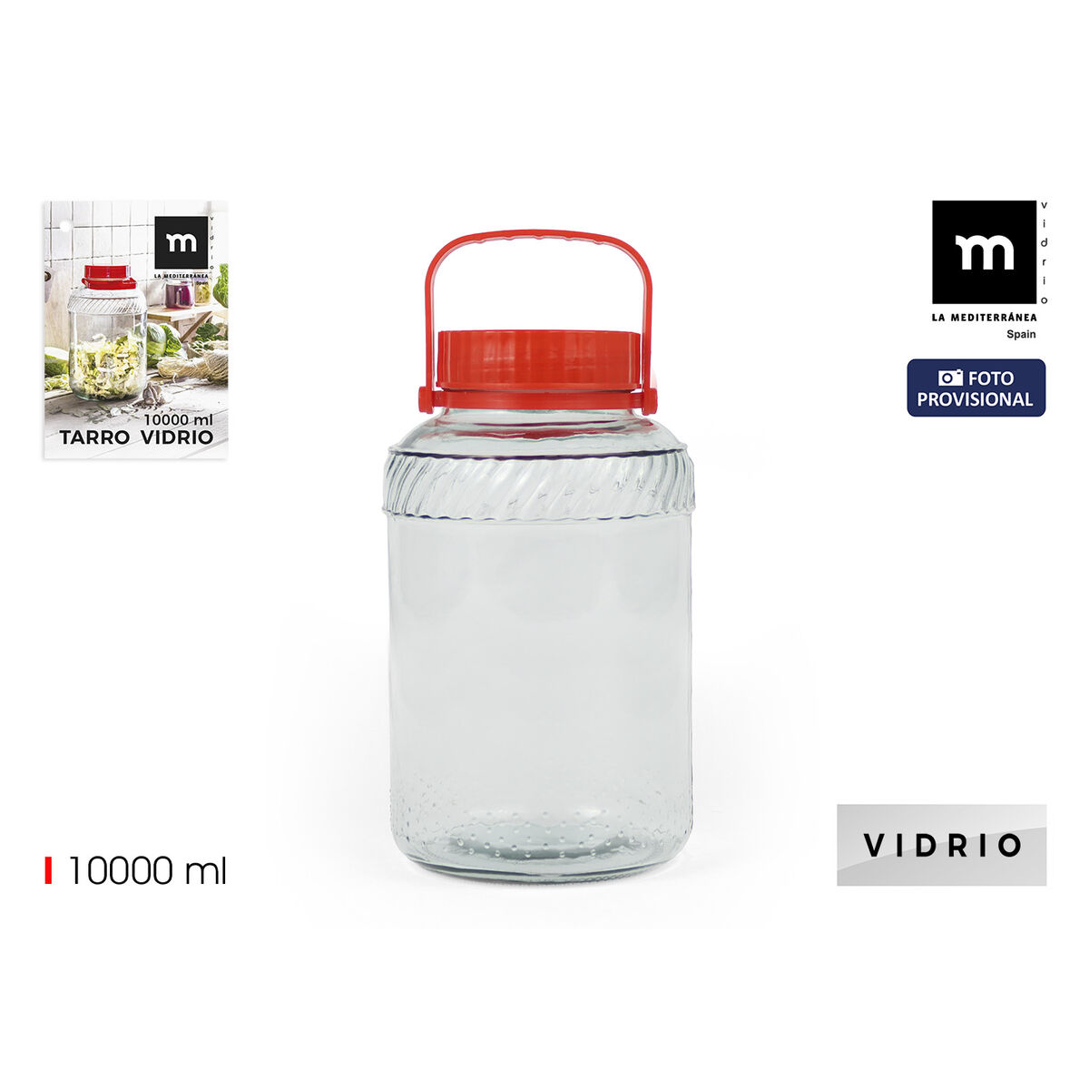 Burk La Mediterránea 10 L (4 antal) - 2