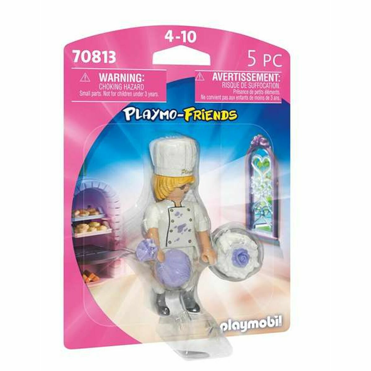 Ledad figur Playmobil Playmo-Friends 70813 Pastry Chef (5 pcs) - 5
