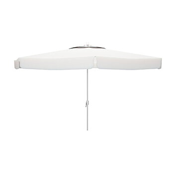 Marbueno Aluminium Parasoll 8 Spokes D270 cm Polyester Vit Trädgård, Pool och Terrass 10182