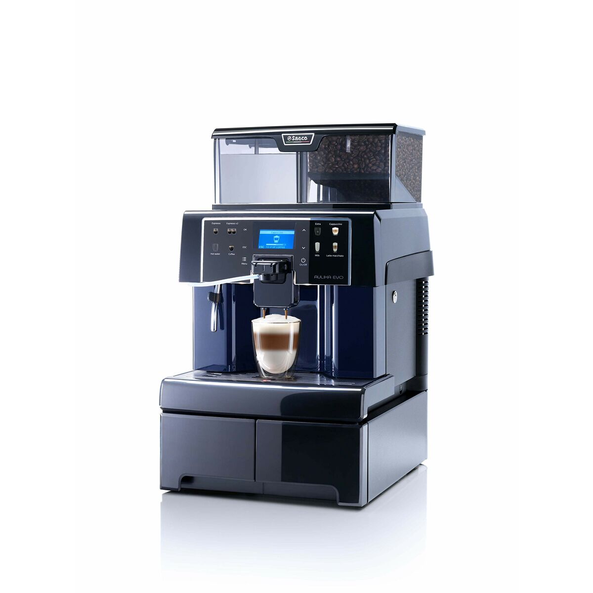 Superautomatisk kaffebryggare Saeco Aulika EVO TOP 1300 W 15 bar Svart - 2