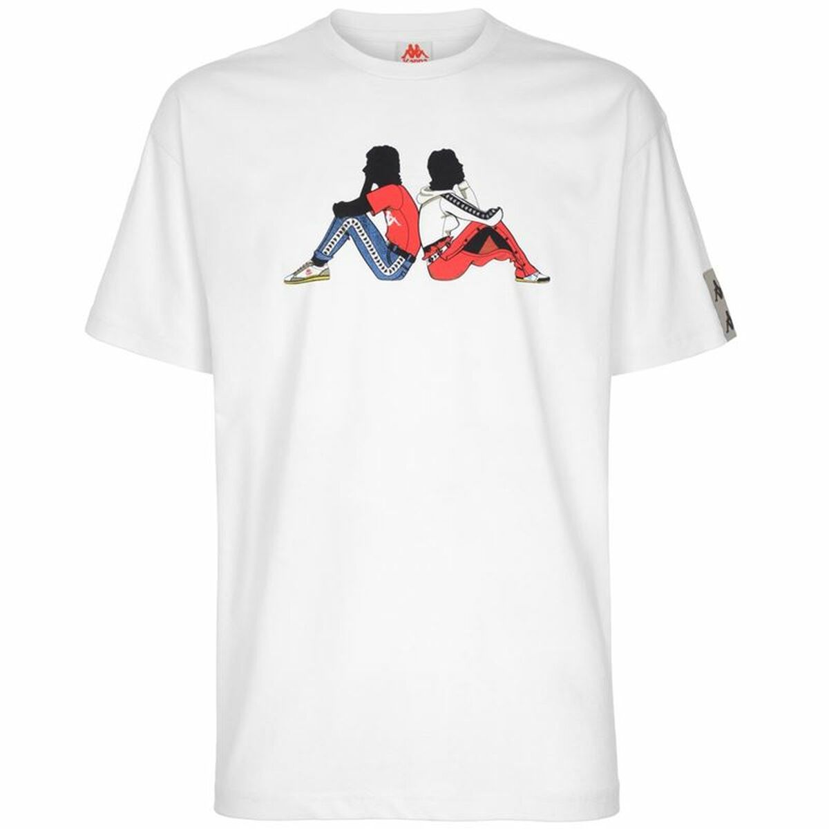 T-shirt med kortärm Herr Kappa Kappa 222 Banda pop