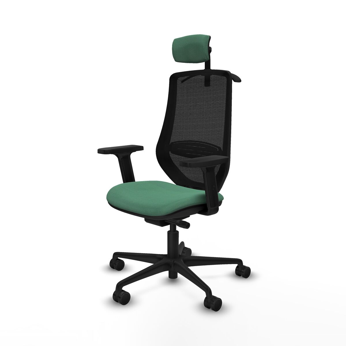 Kontorsstol Mardos traslack bali Piqueras y Crespo D036N2H Smaragdgrön - 2