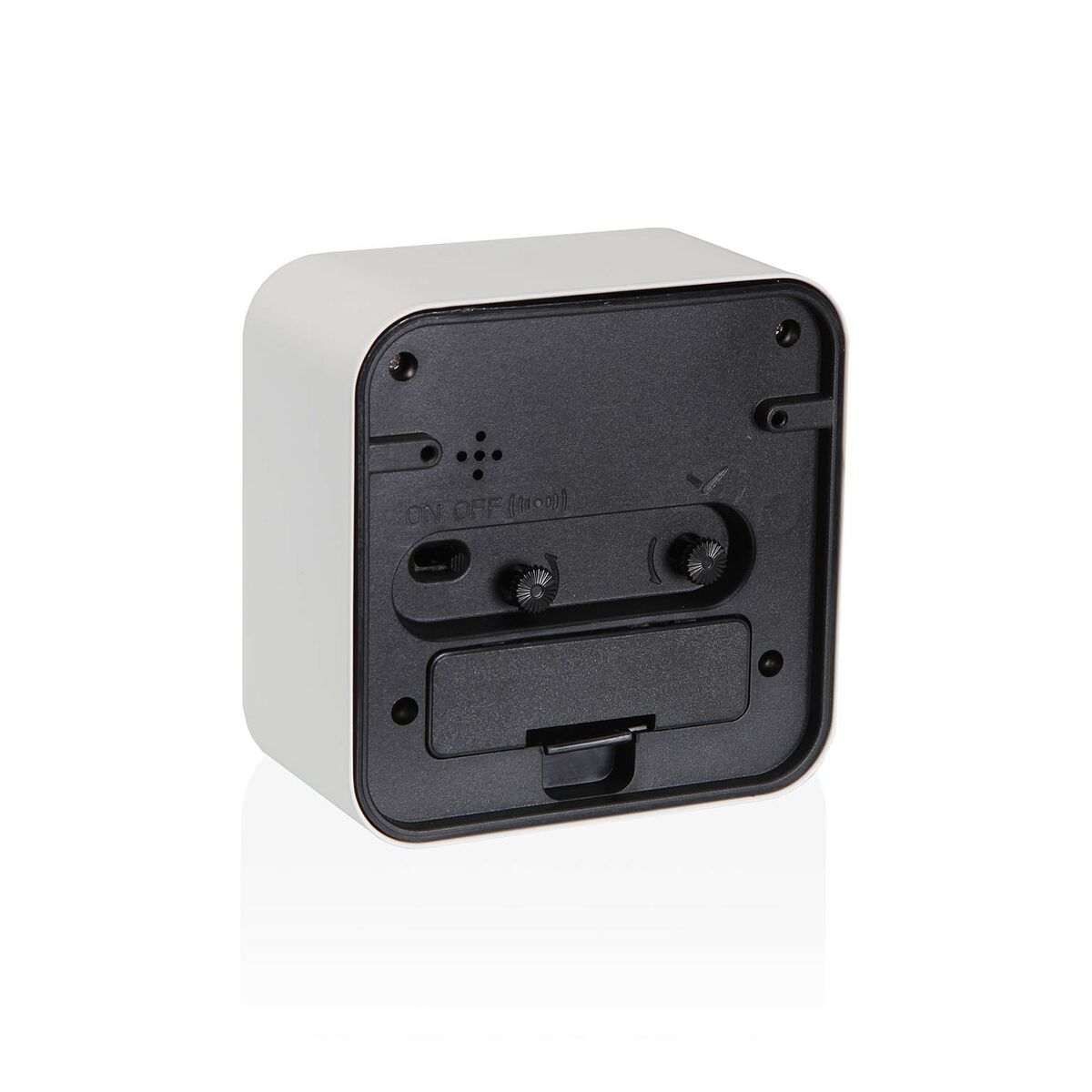 Asztali óra Versa Alvo Vit Plast 4,5 x 8,5 x 8,5 cm - 2