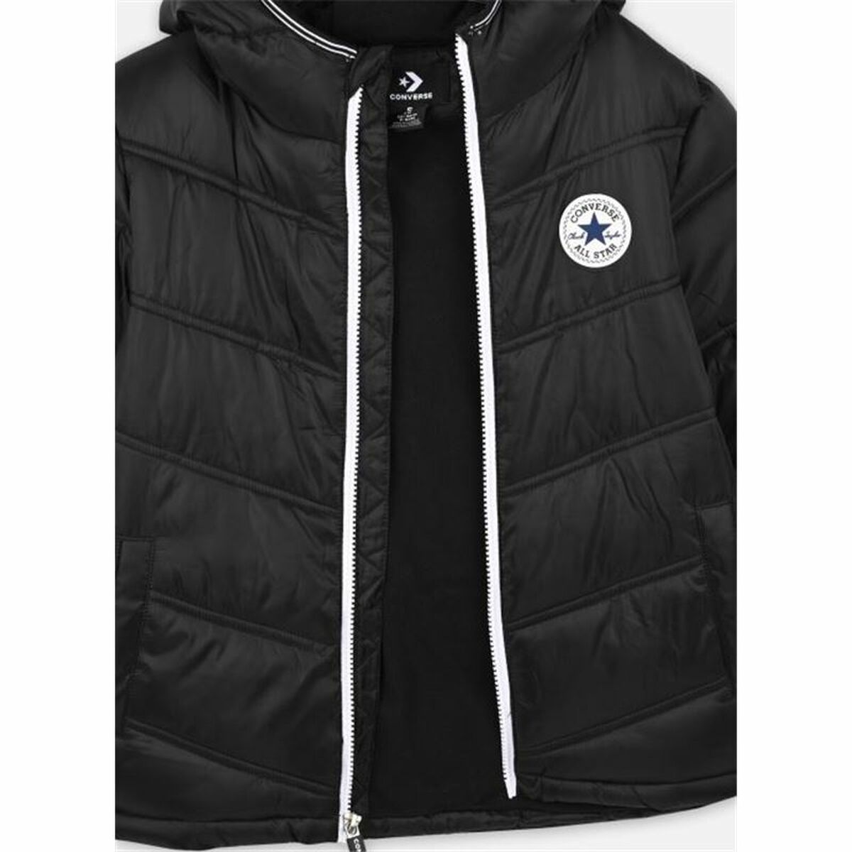Jacka Barn Converse Mdwt Svart - 3