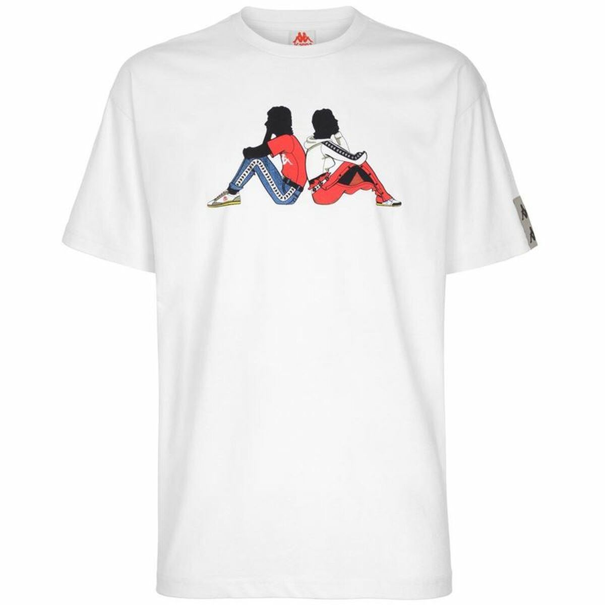 T-shirt med kortärm Herr Kappa Kappa 222 Banda pop - 2