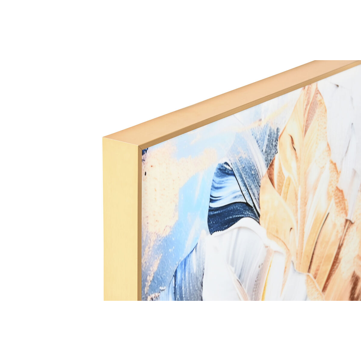 Tavla Home ESPRIT Aluminium Trä MDF 80 x 3,5 x 120 cm - 4
