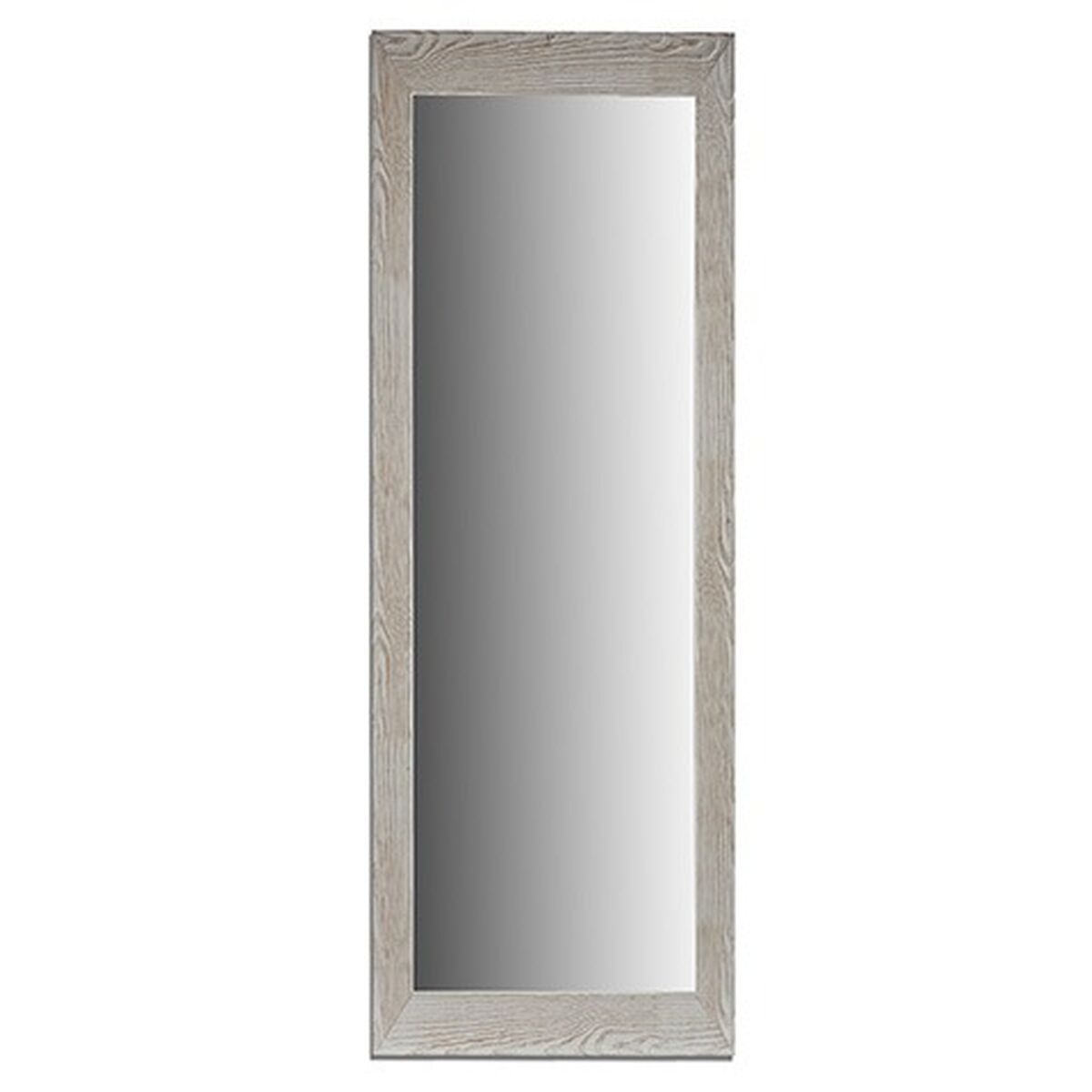 Väggspegel Trä Vit Glas 53,3 x 155 x 2 cm (2 antal) - 2