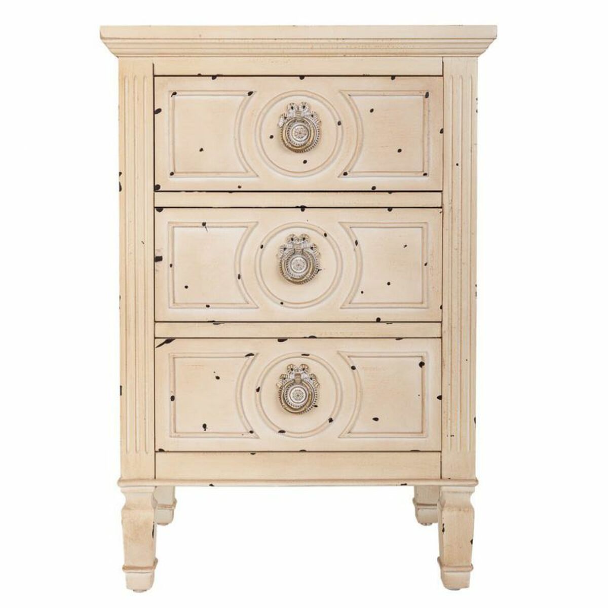 Nattduksbord Alexandra House Living Beige 32 x 67 x 46 cm - 2