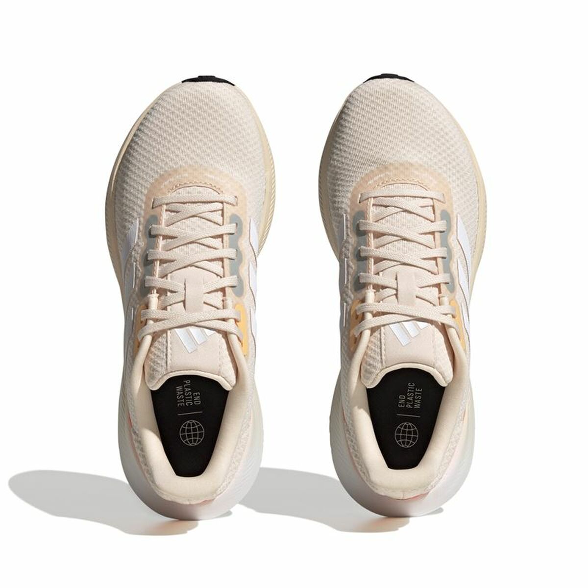 Gymnastiksko, Dam Adidas Runfalcon 3.0 Beige - 4